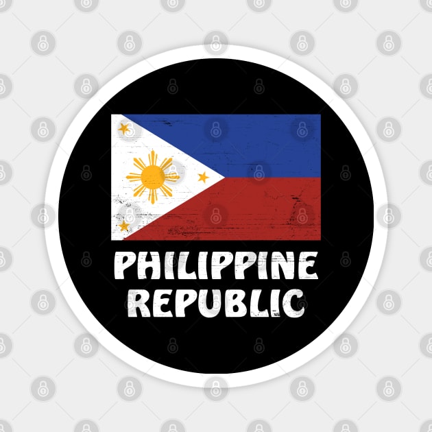 Philippine Republic Magnet by NicGrayTees